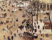 Camille Pissarro Francis Square Theater painting